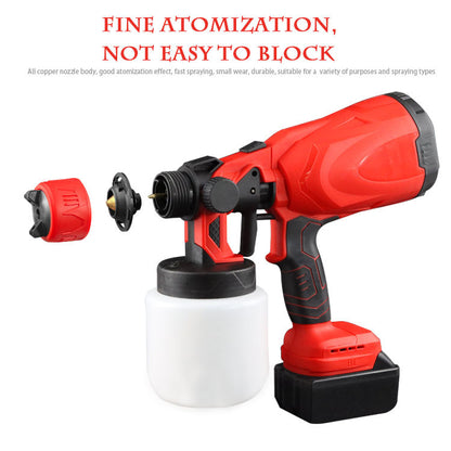 Electric Spray Gun High Pressure Automatic Apray Paint Portable Handheld Paint Watering Spray Gun